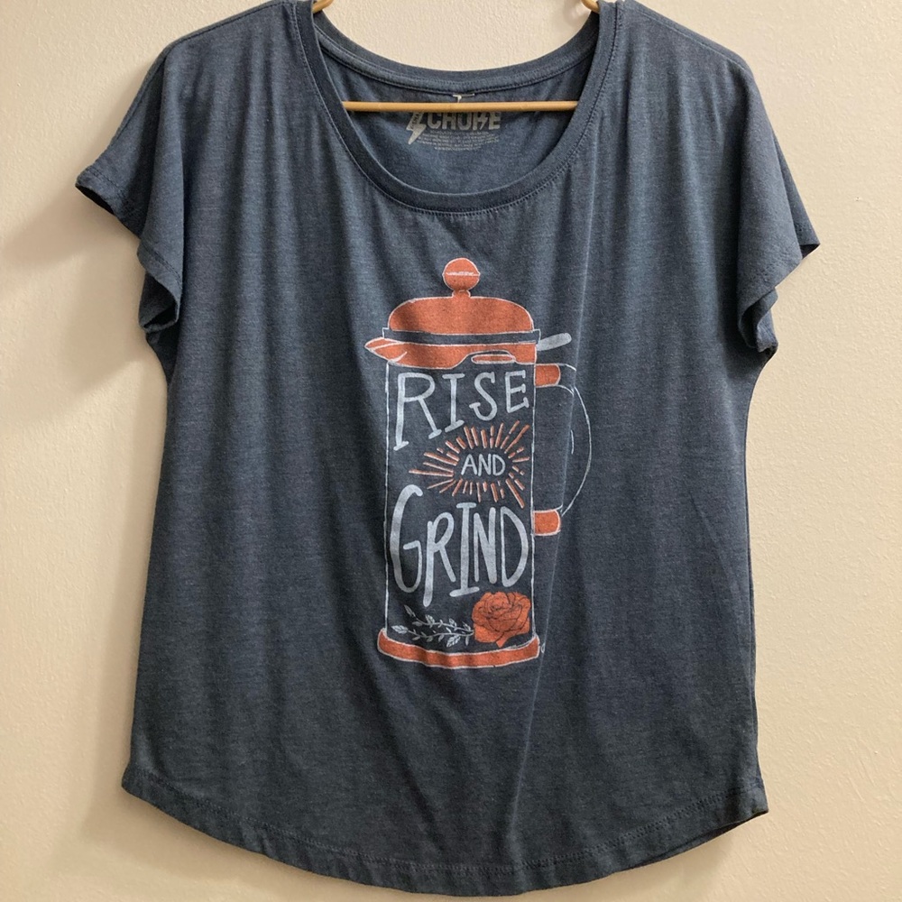 Rise and Grind graphic tee